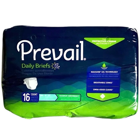 Prevail Incontinence Adult Diapers Pull-up Briefs 16 Count Small New - Picture 5 of 12